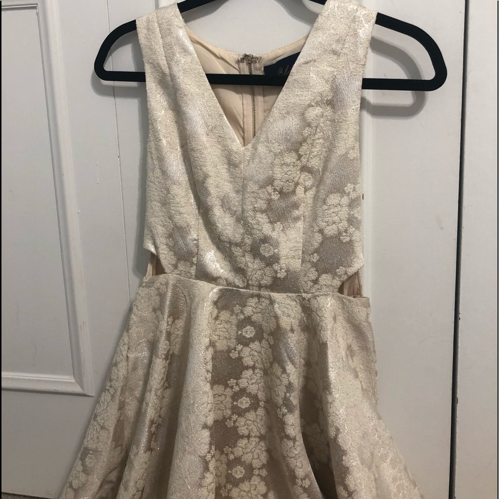 Gold dress
